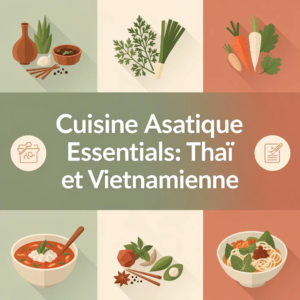Cuisine Asiatique Essentiels: Thaï et Vietnamienne