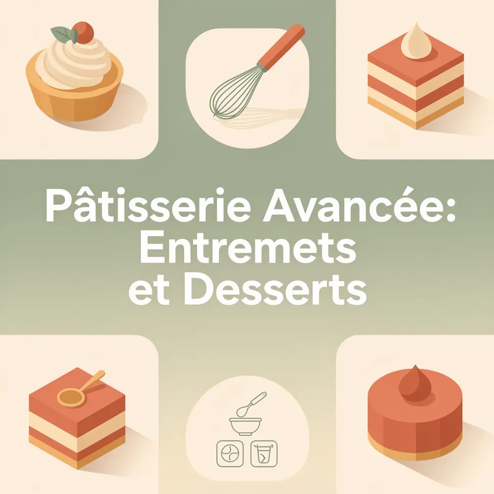 Pâtisserie Avancée: Entremets et Desserts