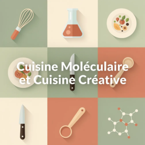 Cuisine Moléculaire et Cuisine Créative