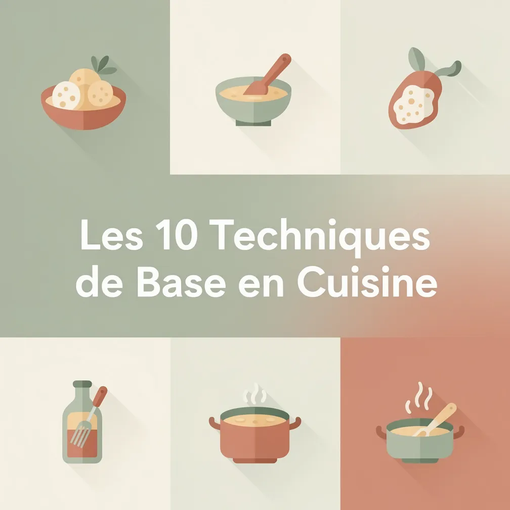Les 10 Techniques de Base en Cuisine
