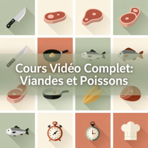 Cours Vidéo Complet: Viandes et Poissons